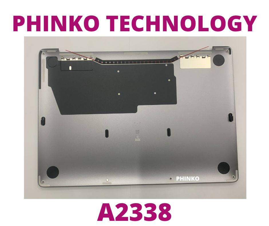 NEW Apple MacBook Pro A2338 Bottom Base Case Cover Lid Chassis Housing GREY