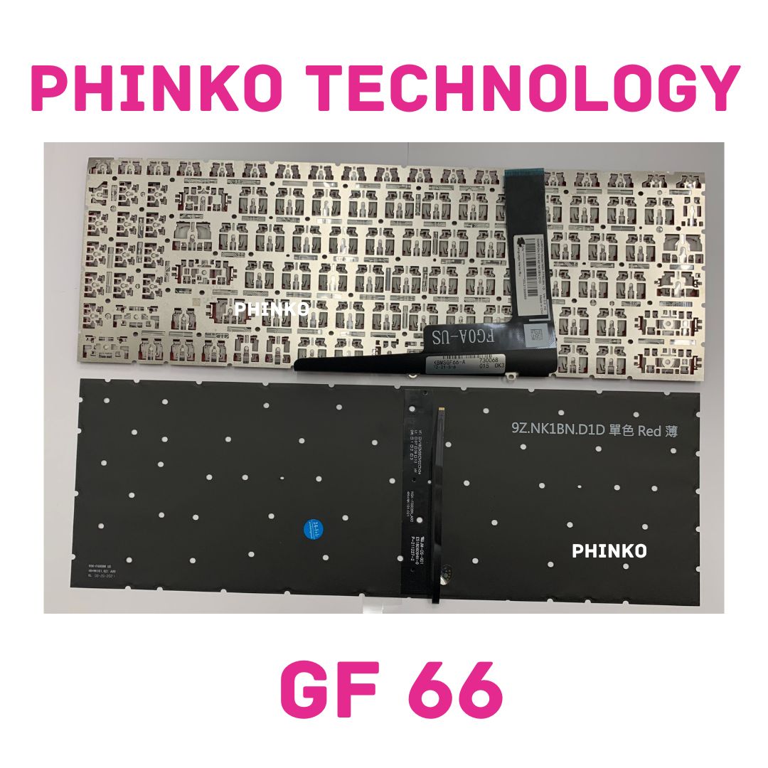 New For MSI Katana GF66 11SC 11UC 11UD 11UE 11UG US Laptop Keyboard Red Backlit