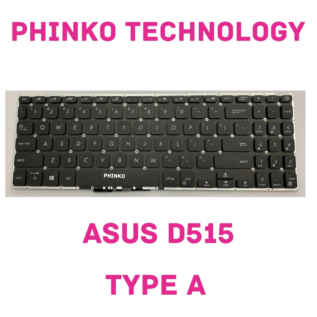 Keyboard for ASUS VivoBook 15 D515D D515U F515E F515J M515D X515E X515J TYPE A