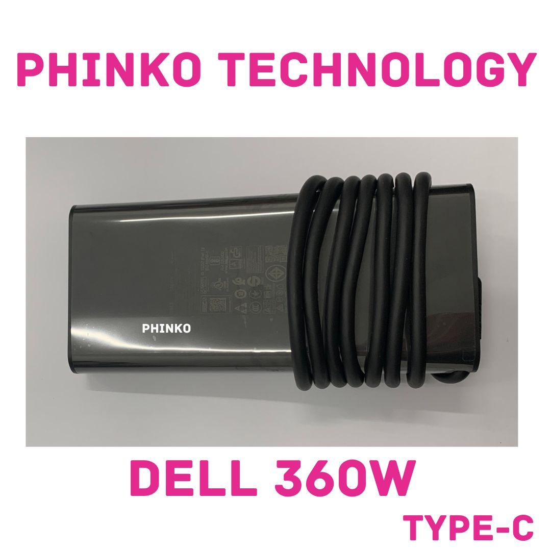 NEW Dell 19.5V 18.46A 360W Charger for Alienware M18 R2 X16 7.4mm Adapter
