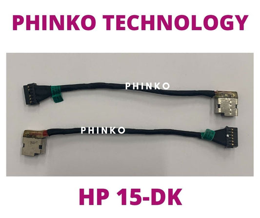 DC JACK CABLE Socket Port For HP 15-DK 15-DK0051WM L52815-Y41 L52815-S41