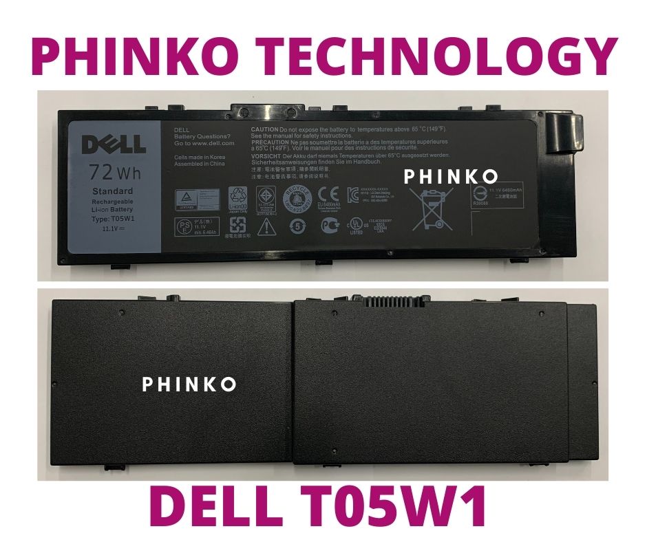 Dell Battery 72Wh MFKVP T05W1 TO5W1 0GR5D3