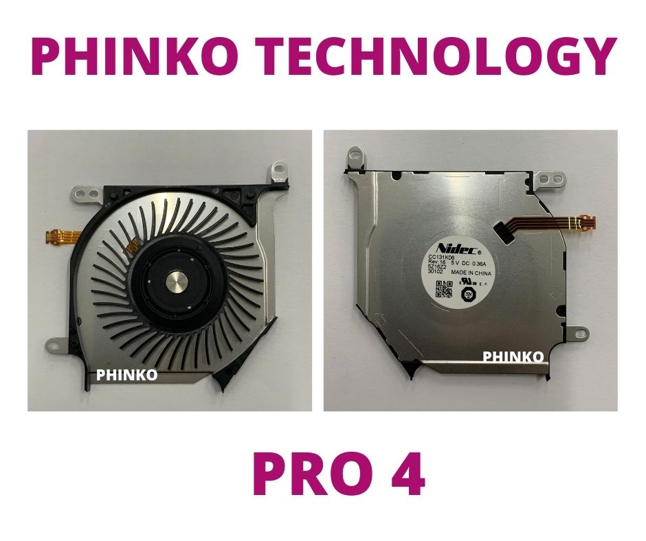 Original for Microsoft Surface Pro 4 1724 i5 CC131K06 DC5V 0.36A FAN #M239C QL