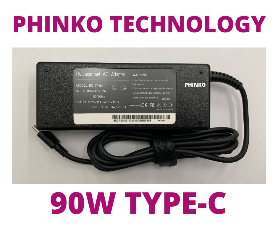 90W USB C Type C for HP Chromebook Lenovo/Acer/Asus/Samsung Power Lapt