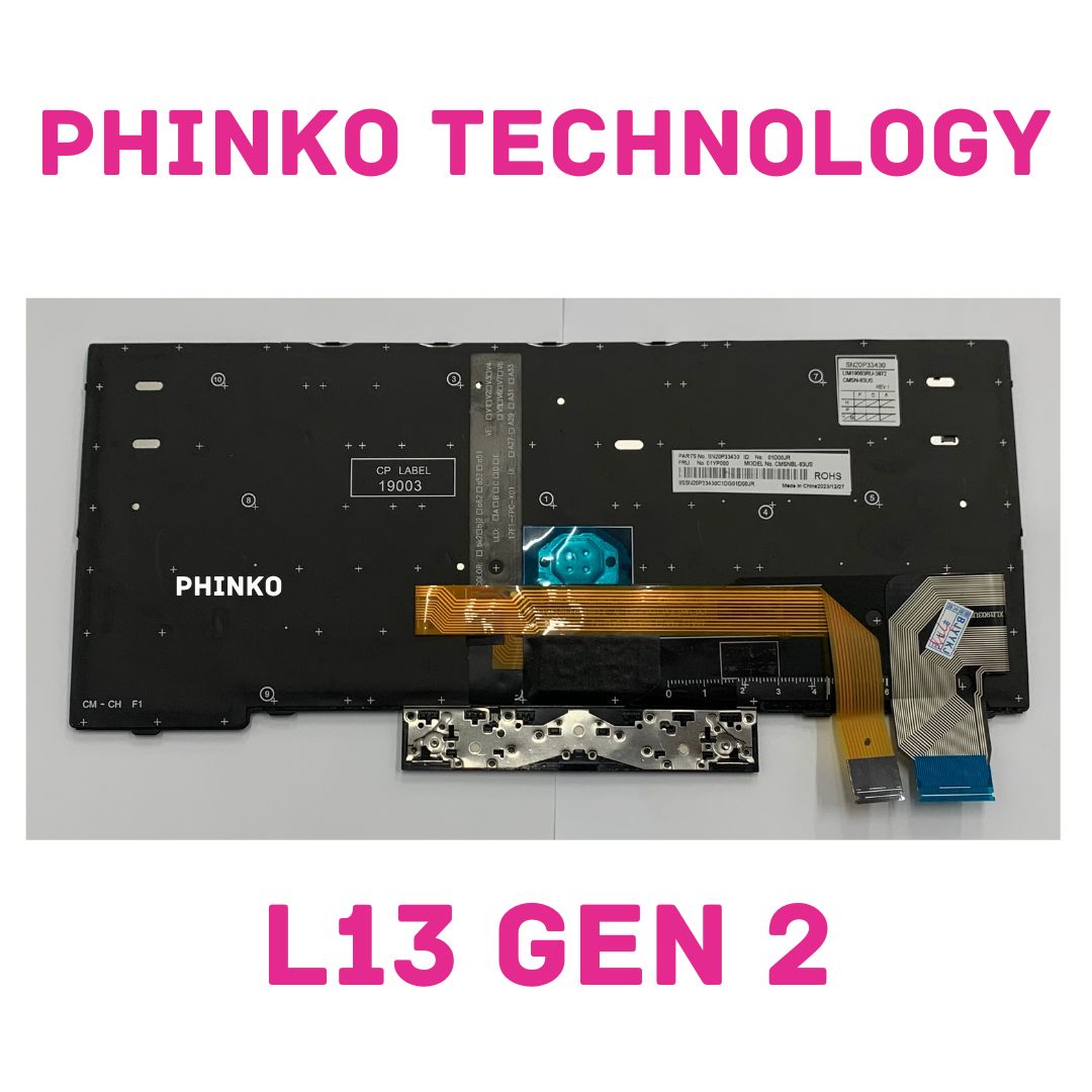 NEW Keyboard for Lenovo Thinkpad Yoga L13 Gen 2 20VL 20VK 20VH 20VJ BACKLIT