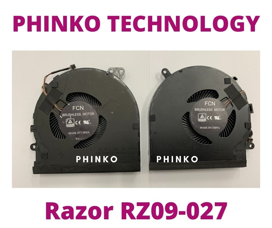 Razer Blade CPU fan & GPU fan RZ09-027 RZ09-0270 Blade 15 GTX 1060