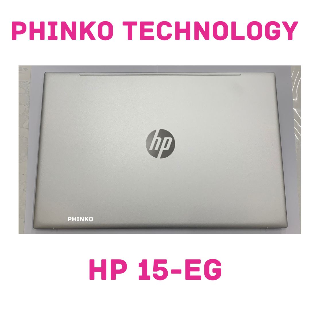 HP Pavilion 15-EG 15-EH TPN-Q245 Q246 LCD Back Cover Top Case SILVER + hinges