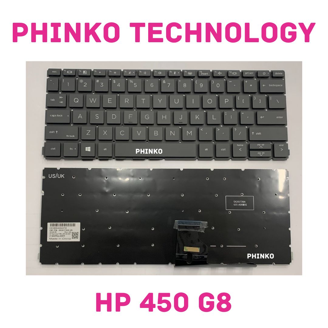 Backlit US Keyboard For HP PROBOOK 430 G8 435 435R G8 ZHAN 66 PRO 13 G4 G5