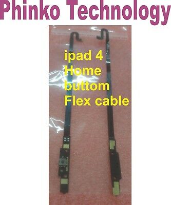 NEW iPad 4 4th Gen Home Button Flex Connector Ribbon Cable Replacement Parts
