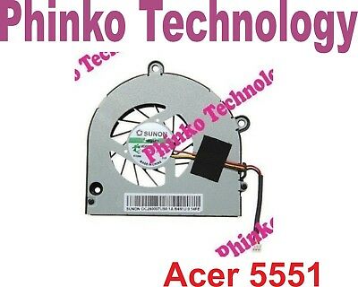 Acer Aspire 5251 5551 5551G 5552 5252 5741 5741G 5741Z Cpu Cooling Fan