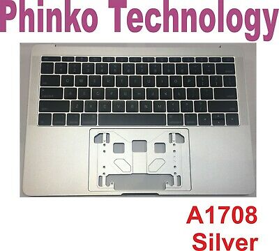 Palmrest Keyboard Top Case Apple MacBook Pro Retina 13" A1708 2016 2017 Silver
