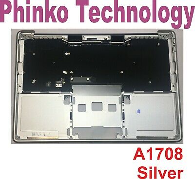 Palmrest Keyboard Top Case Apple MacBook Pro Retina 13" A1708 2016 2017 Silver