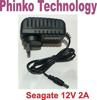 External HDD Hard Drive Power Adapter for SEAGATE FreeAgent GoFlex Desk 12V 2A