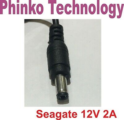 External HDD Hard Drive Power Adapter for SEAGATE FreeAgent GoFlex Desk 12V 2A