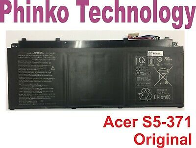 Original Battery For Acer Aspire S13 S5-371 S5-371-56VE AP15O5L