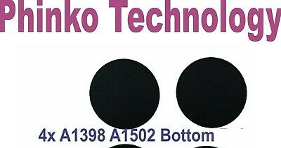 4PCS Bottom Rubber Feet Foot For MacBook Pro Retina 15" A1398 13" A1425 A1502