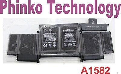 A1582 Battery 6559mAh For MacBook Pro 13" Retina Early 2015 A1502