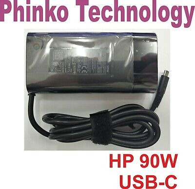 Genuine USB-C Type-C 90W Power Adapter Charger for HP Spectre Envy Pavilion