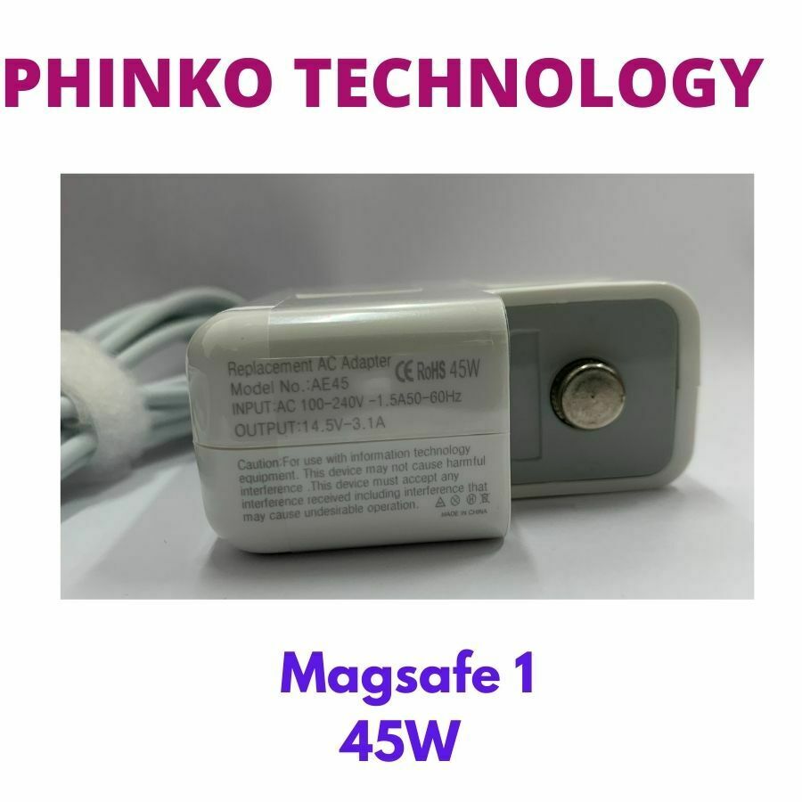 NEW Power Adapter Charger For Mag 1 L MacBook Air 11" A1369 & 13" A1370 45W