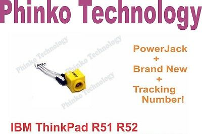 DC Power Jack IBM THINKPAD R50,R50e,R50p,R51,R51e,R52