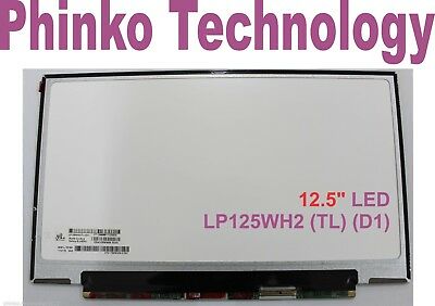 BRAND NEW 12.5" IPS LED Screen LP125WH2 (TL)(B1) TLB1 LP125WH2 (TL)(D1) TLD1