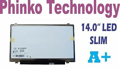 14" Glossy LED SLIM Screen Compatible N140BGE-LA3