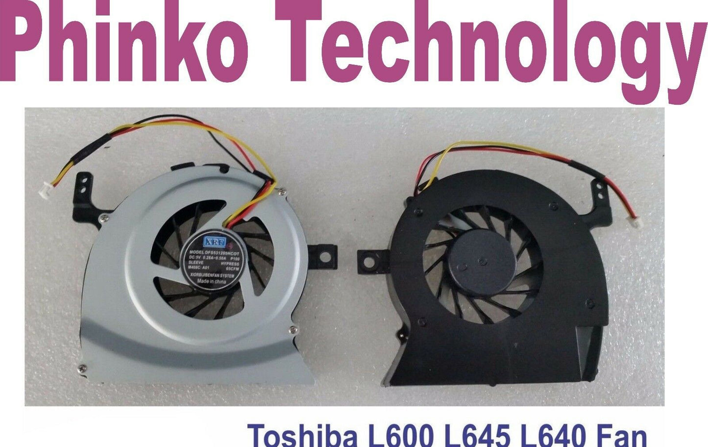 Toshiba Satellite L600 L645 L640 Series CPU Cooling Fan TYPE B