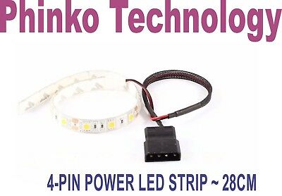 DC12V LED Light Bar Neon Strip For PC Computer Case ~28CM