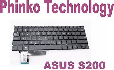 Keyboard For ASUS VivoBook S200 S200E S201 S201E Black US (No Frame)