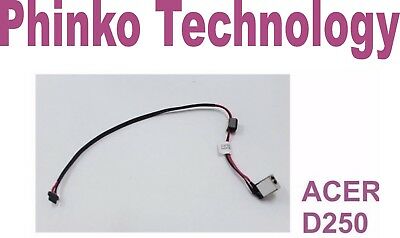NEW ORIGINAL GENUINE DC Power Jack And Cable Acer Aspire One D250