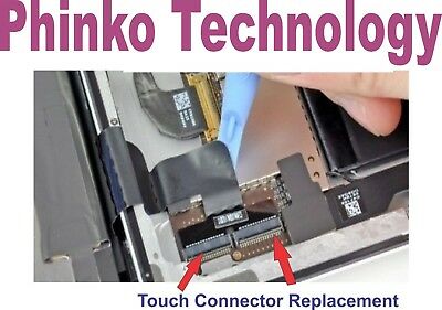 Touch screen flex cable FPC connector socket on motherboard for iPad 2 3 4