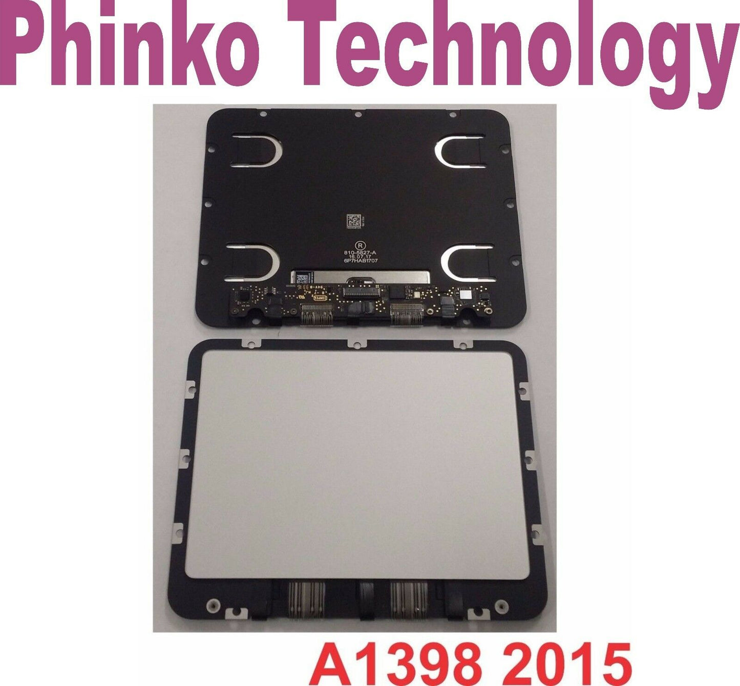 Apple Macbook A1398 15" Trackpad Touchpad Silver 2015 Retina