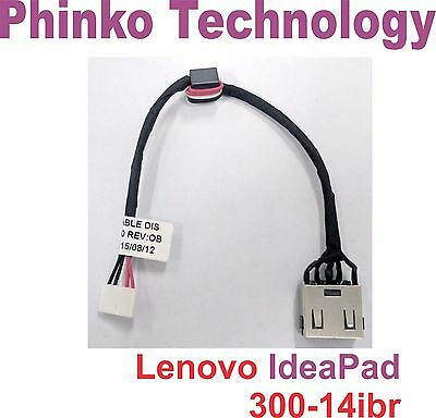 BRAND NEW DC Power Jack Port for LENOVO Ideapad 300-14IBR 300-14ISK 300-17ISK