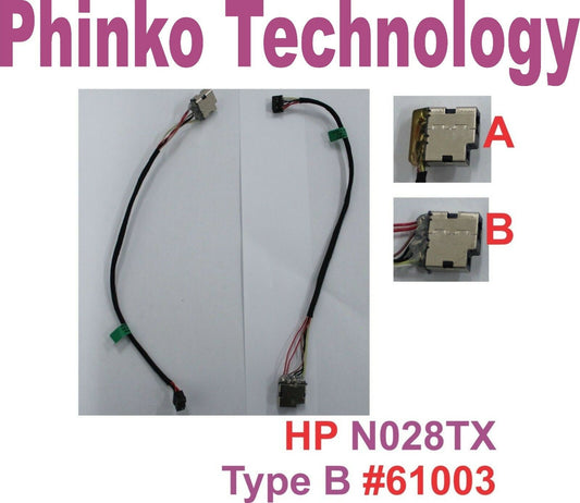 DC Power Jack for HP Pavilion 15 15-E 15-N 15-R Series