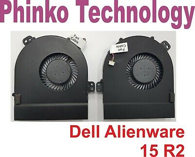 GPU CPU Cooling Fan For Dell Alienware 15 R1 R2 Left and Right