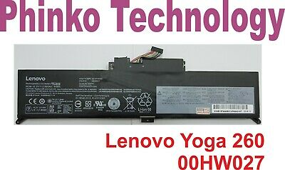 00HW026 00HW027 01AV434 Battery Lenovo ThinkPad Yoga 260 X260 x380