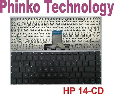 NEW Keyboard for HP Pavilion X360 14-cd Series Black ( no backlit )