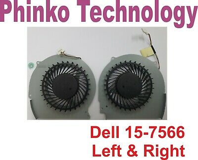 CPU Cooling Fan for Dell Inspiron 15-7000 15R 7566 7567 Left & Right