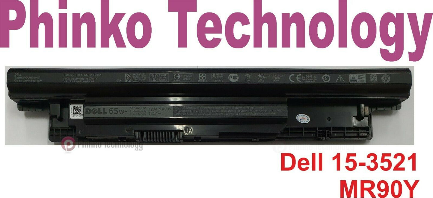 NEW Original Battery for Dell Inspiron 15-3521 17-3721 17R-5721 MR90Y XCMRD