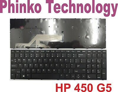 Clavier De Remplacement Pour HP ProBook 450 G5, 455 G5, 470 G5 - Clavier AZERTY Neuf, Couleur Noir