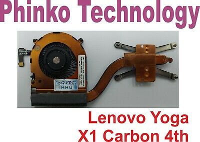 NEW CPU Fan and Heatsink for Lenovo Thinkpad X1 Yoga Carbon 4th Gen 2016