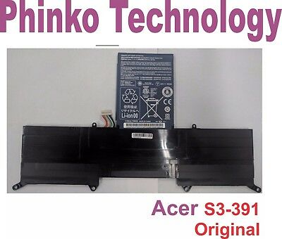 Original Battery for ACER ASPIRE S3-391 S3-951 13.3" AP11D3F AP11D4F ms2346
