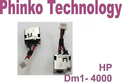 DC POWER JACK w/ CABLE HARNESS HP PAVILION DM1z-4000 CTO DM1z-4100 CTO CONNECTOR