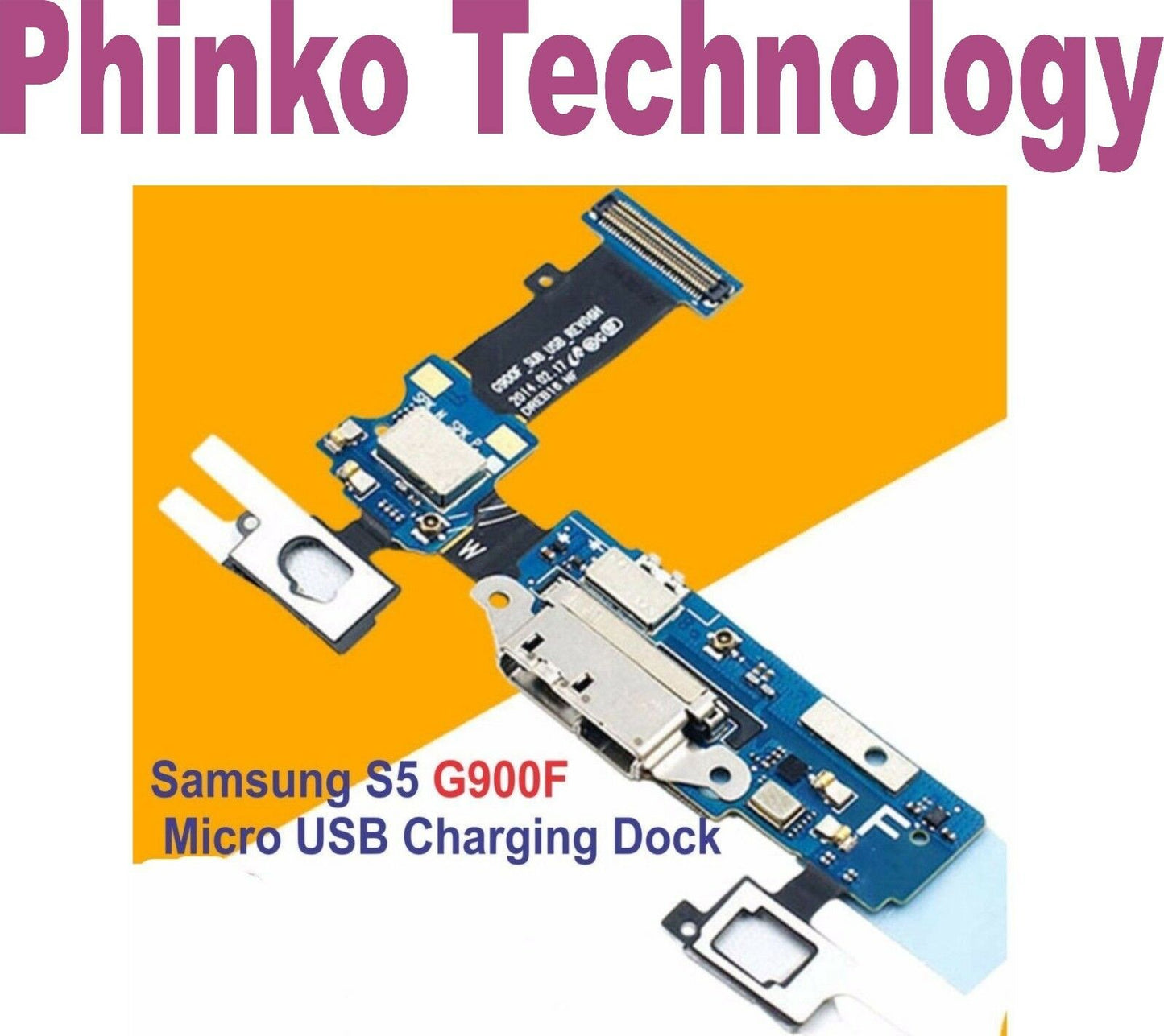 USB Charging Port Flex cable for Samsung Galaxy S5 G900F Dock Connector