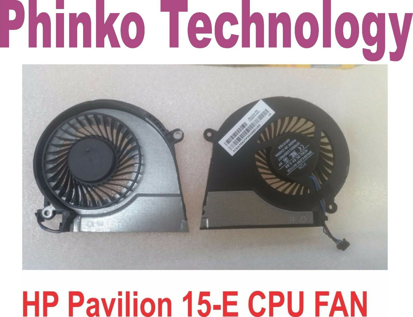NEW FOR HP Pavilion 14 15 17 17-E 14-E 15-E Series CPU Fan 4pin connection