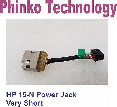 HP 15-n 15-N000 15-N100 DC Power Jack socket Cable Wire connector