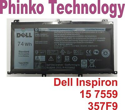 New Original Battery For Dell Inspiron 15 7559 15 7000 7566 7567 357F9 71JF4