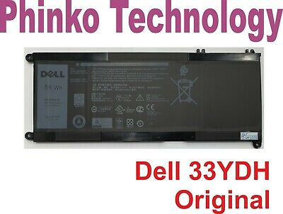 NEW Original Battery For DELL Latitude 3590 3580 3480 33380 Series 33YDH P30E