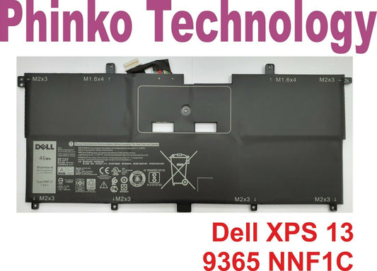 Battery for Dell Studio XPS 13 9365 NNF1C HMPFH 46Wh