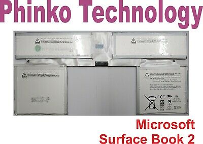 Genuine Original Battery for Microsoft Surface Book Gen 1 2 13.5" 51Wh G3HTA023H G3HTA024H